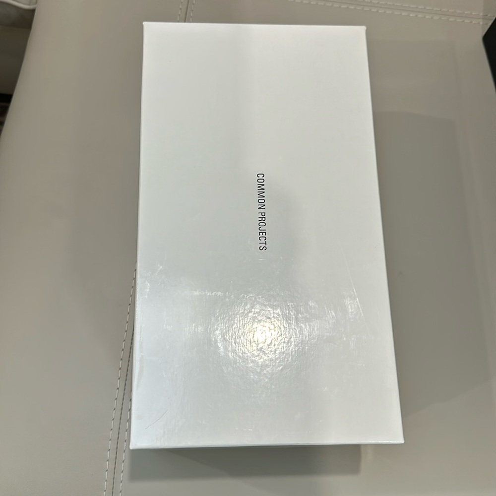 Common projects shoe box!